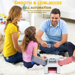 Buldoospok shuffler in action with auto and semi-auto modes