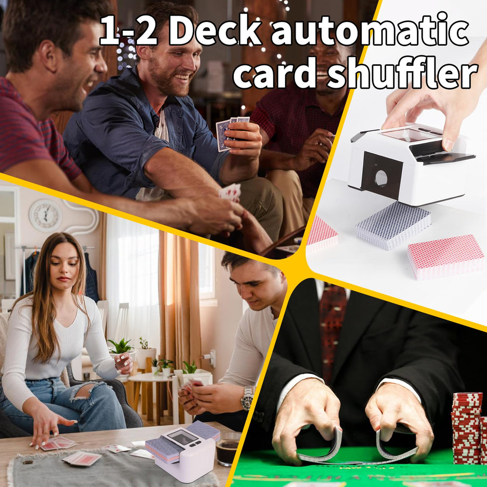 Buldoospok smart shuffling with built-in sensor stop