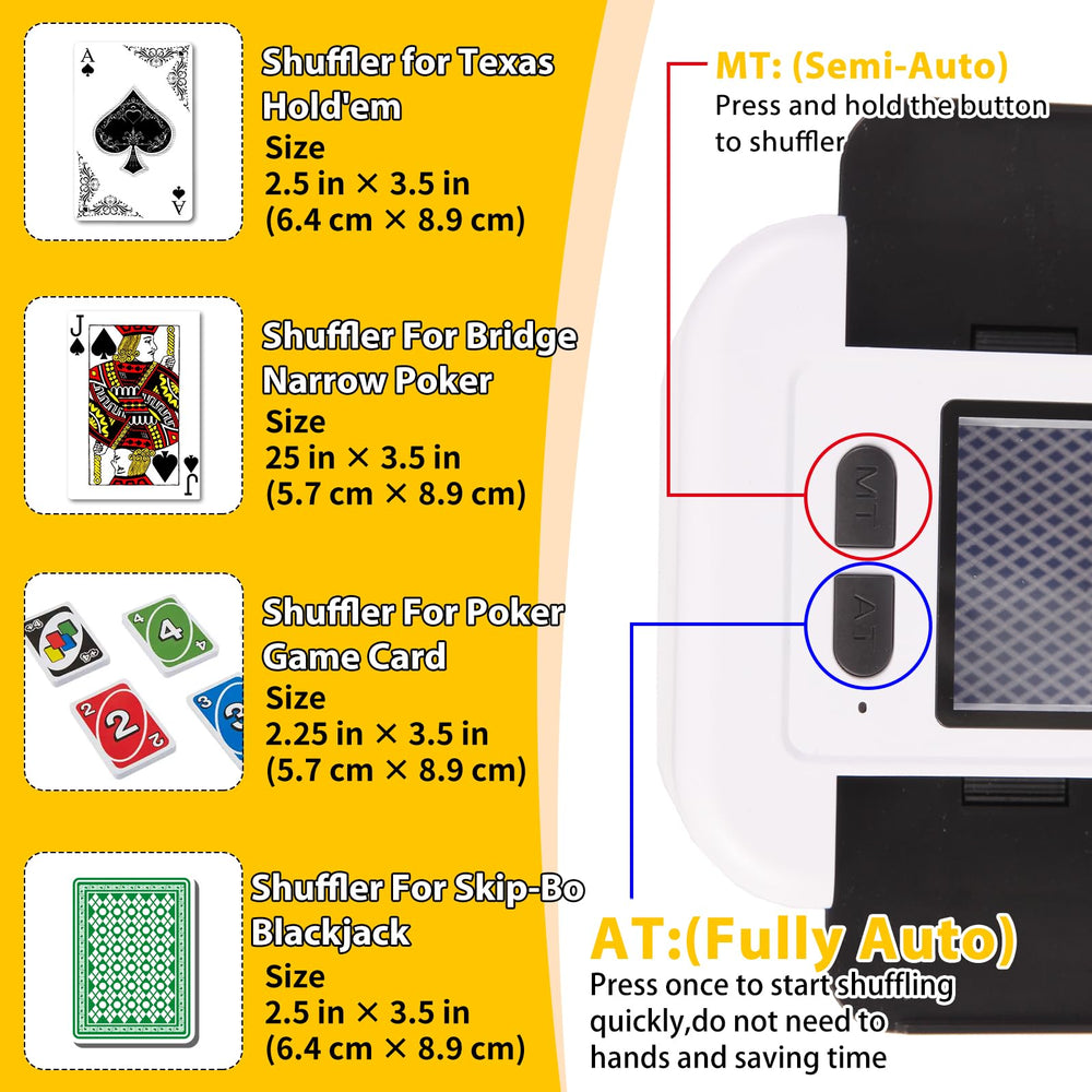 Buldoospok automatic shuffler charging via USB-C for convenient power on the go