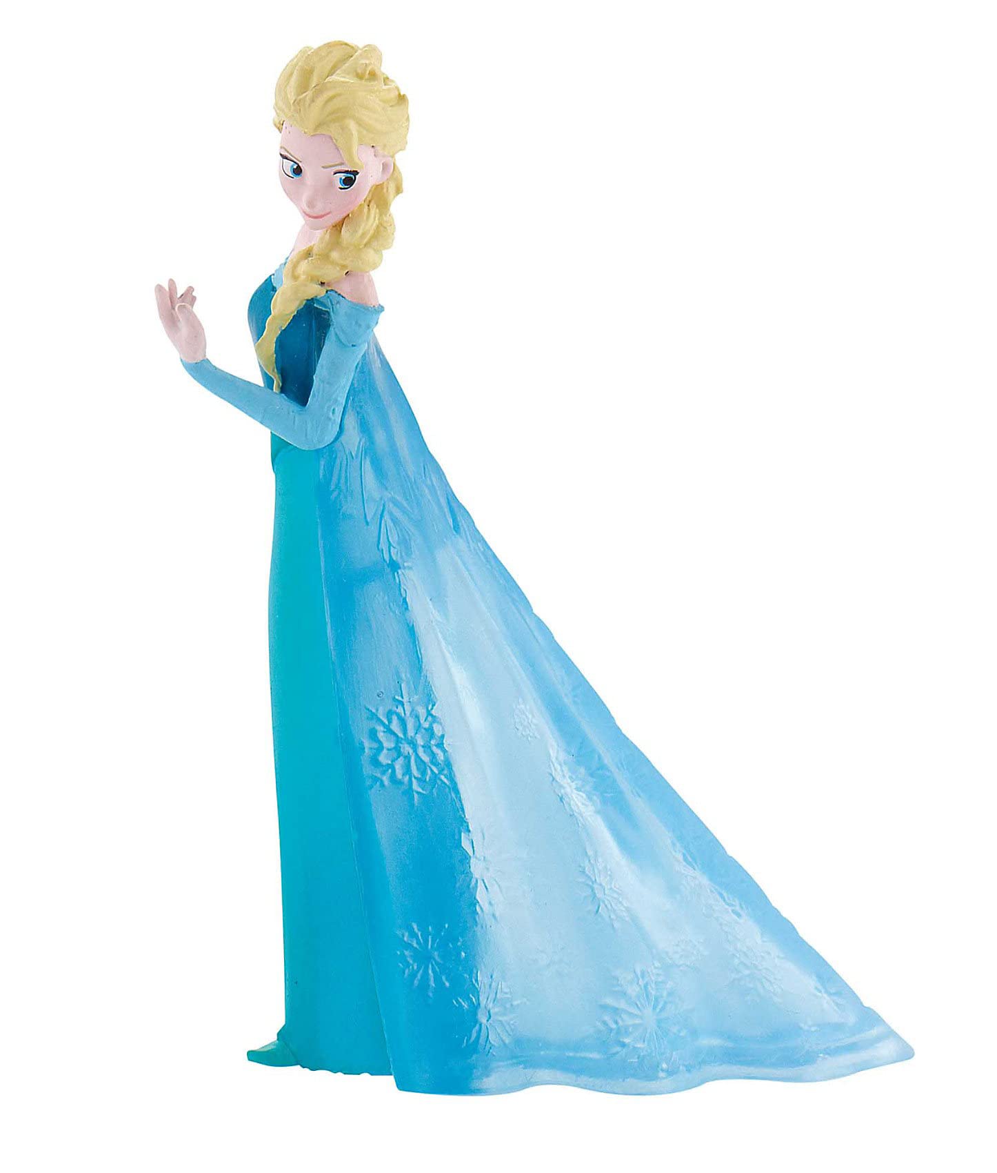 Bullyland Disney Elsa cake topper with hand-painted detail for elegant dessert displays.