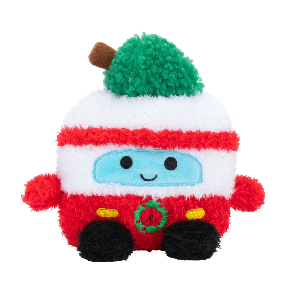 BumBumz Holiday 8-pack closeup—soft fabric and varied characters.