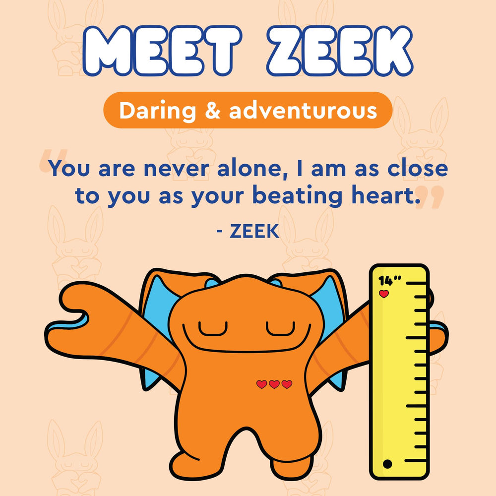 Bumpas Zeek ultra soft plush fabric for cozy play