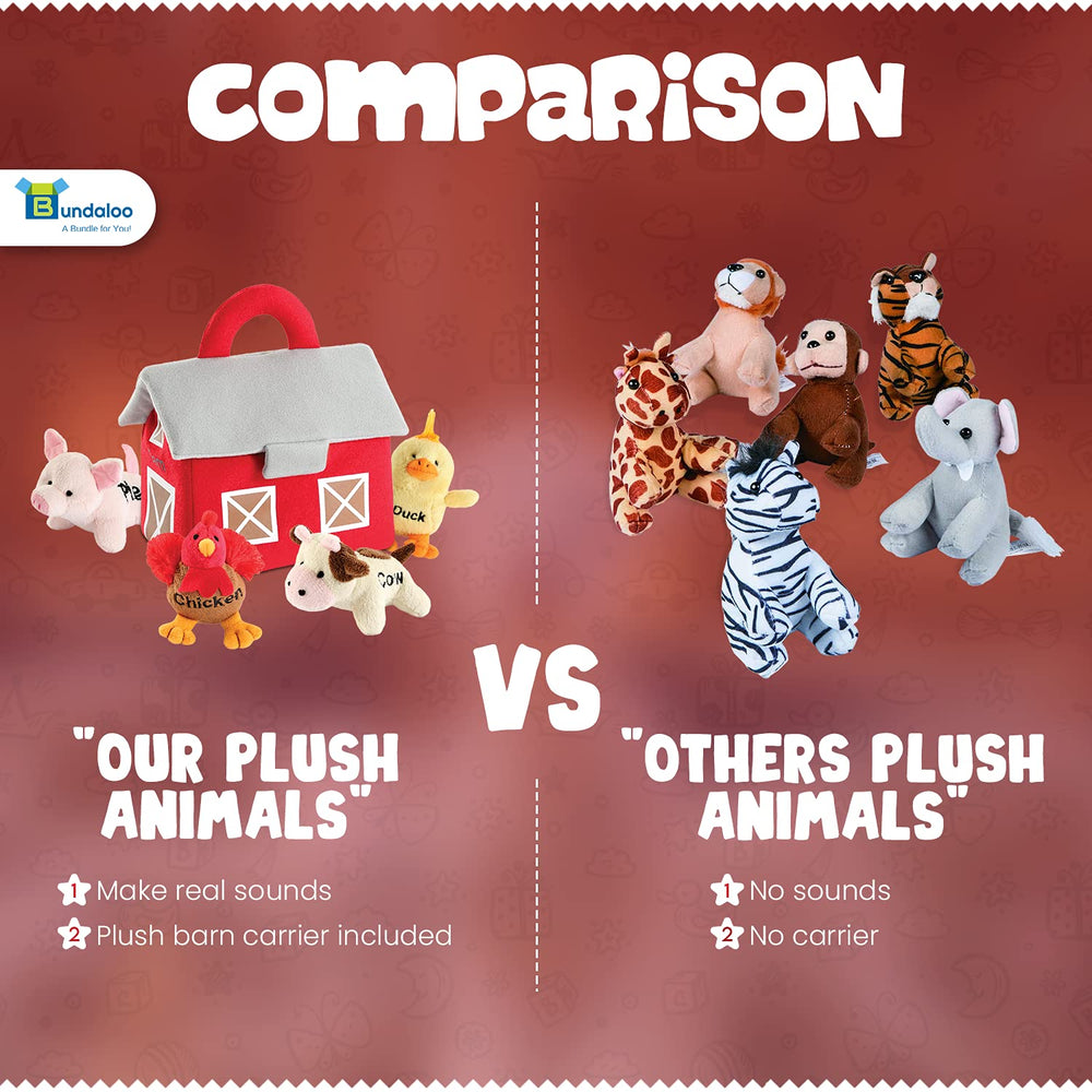 Bundaloo plush materials are durable for everyday use.