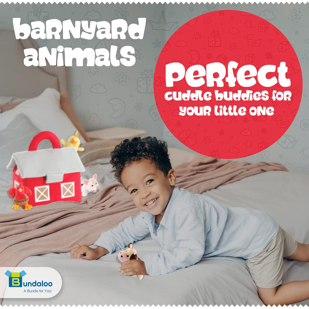 Bundaloo farm animals encourage imaginative play with sound features.