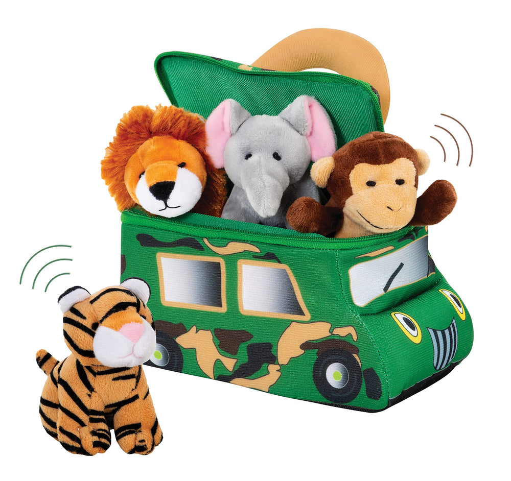 Bundaloo plush tiger-sound for engaging sensory play and learning