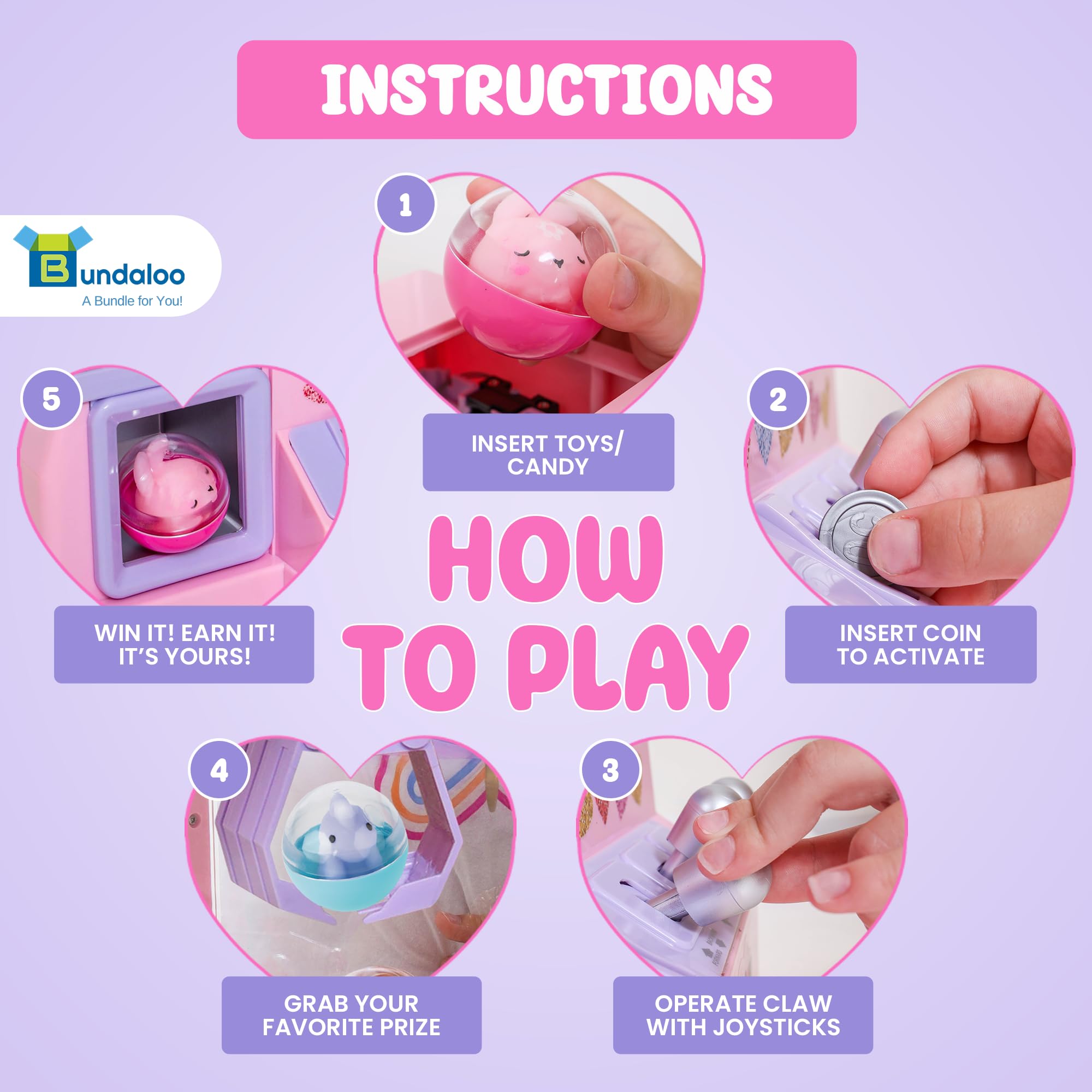 Bundaloo squishy toys included for tactile fun and collection