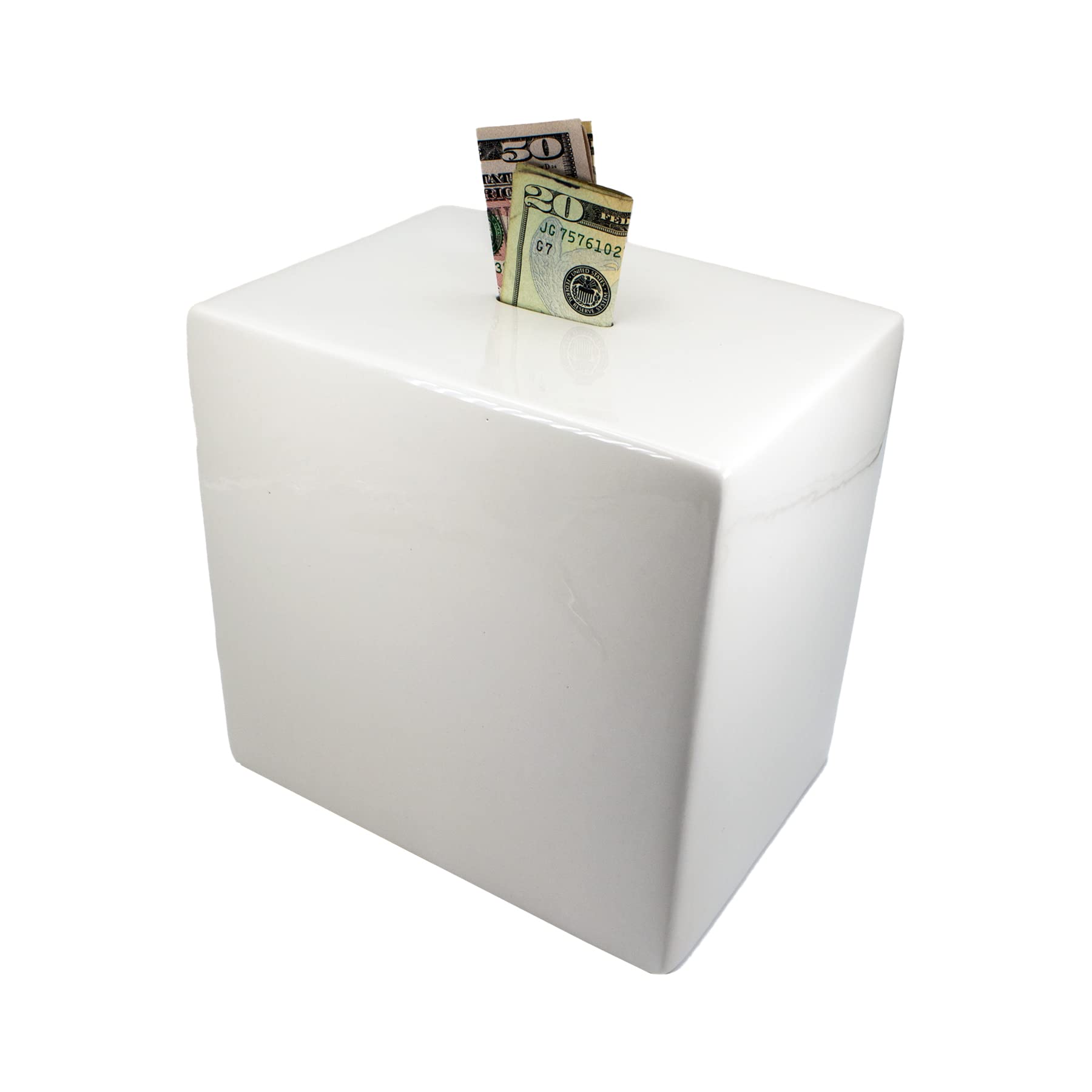 BundleBee ceramic piggy bank with modern design for stylish adult savings