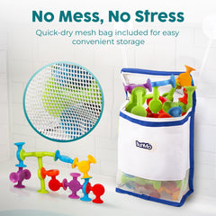 BUNMO bath toys BPA-free silicone for safe durable play
