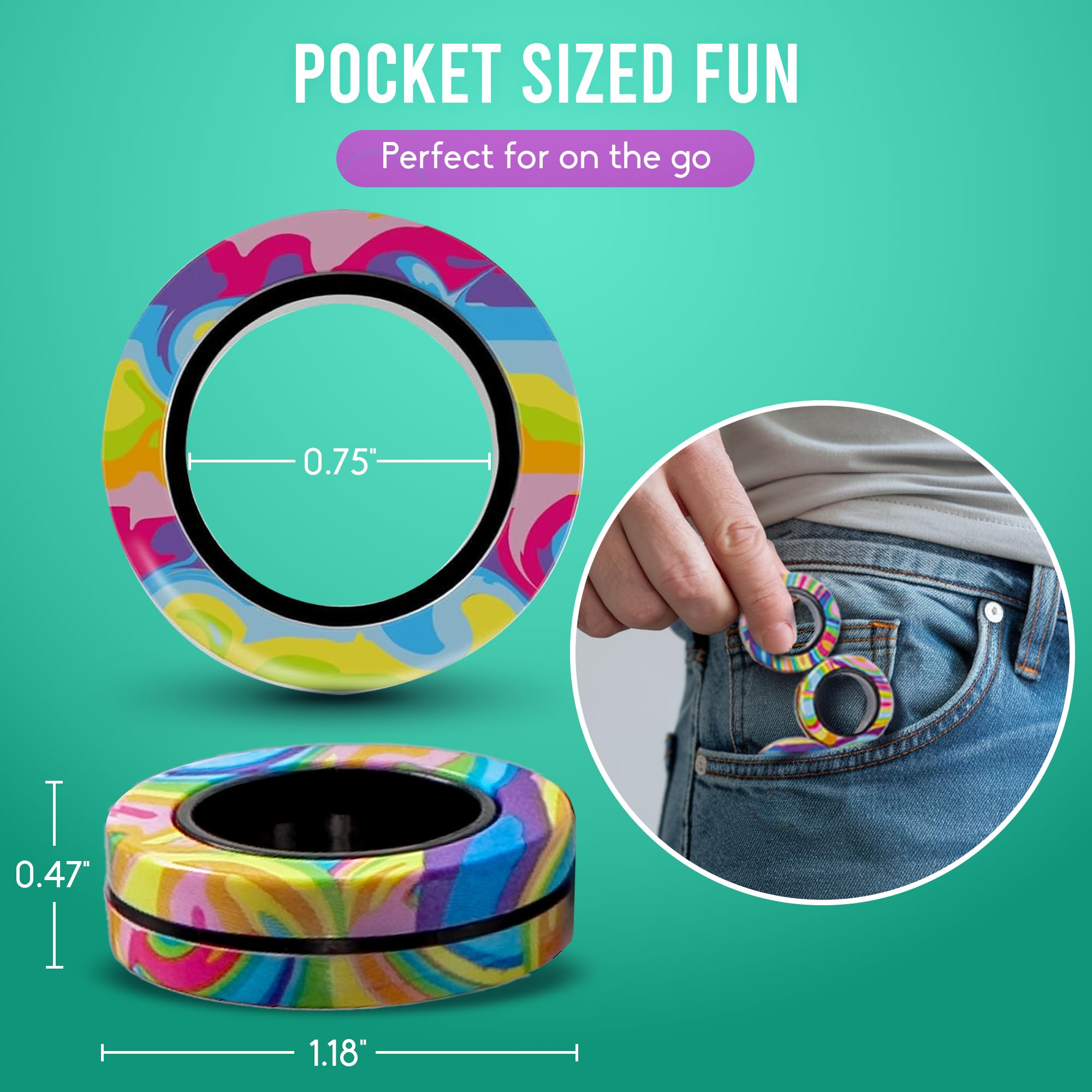 BUNMO dexterity practice with magnetic rings during study