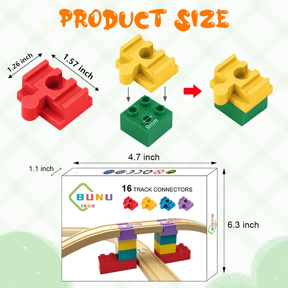 Bunu1492 connector fits blocks with 0.35 inch holes for riser builds.