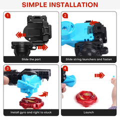 BUPASAK launchers ready for quick, dynamic clash sequences