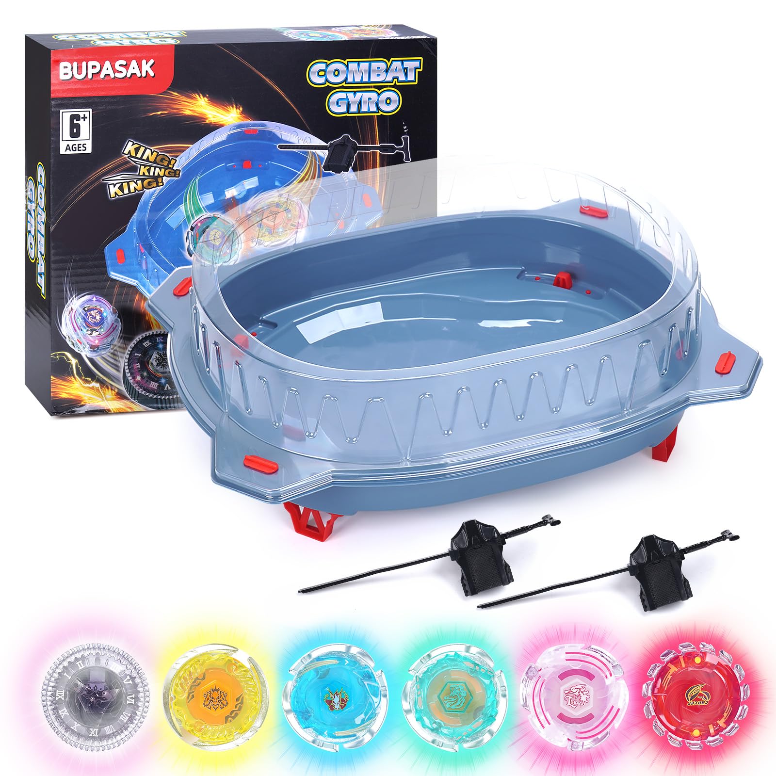 BUPASAK Light Ignite top in stadium for glow battle fun