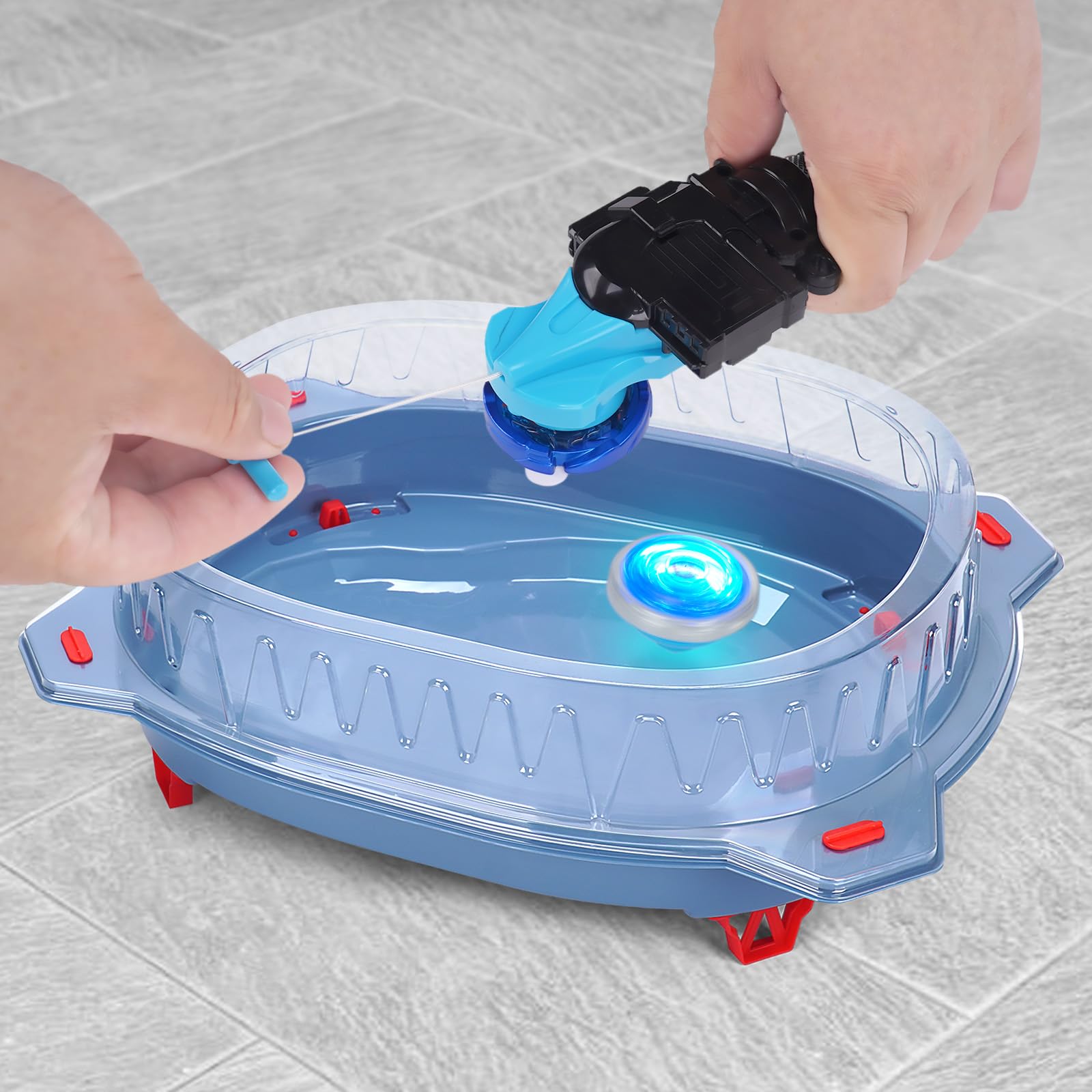 BUPASAK right-spin launcher used during quick battles