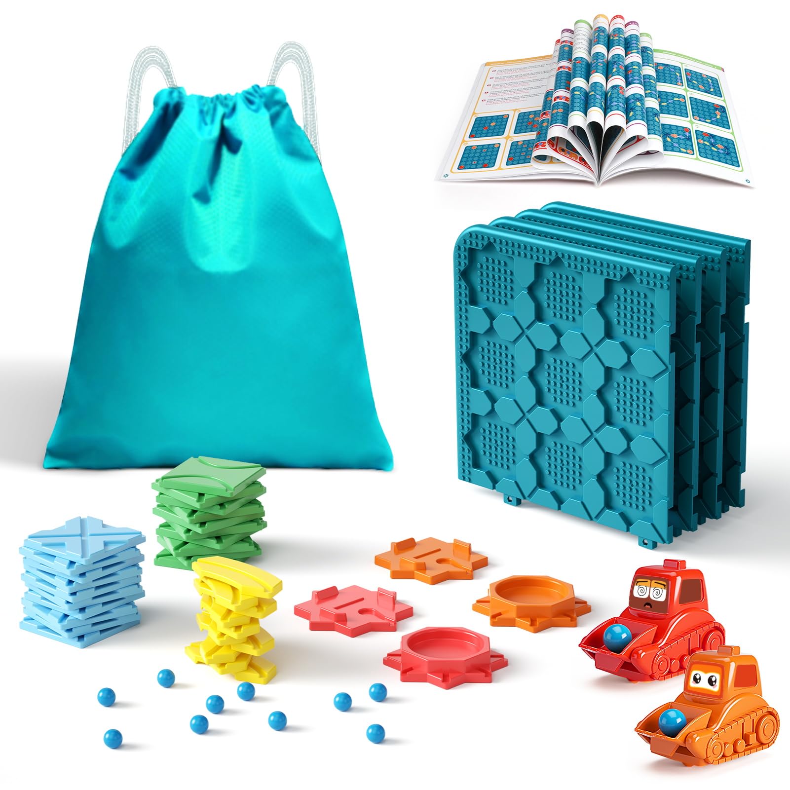 burgkidz tiny dots on board invite additional block building for expanded play options