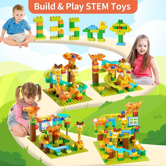 burgkidz giant blocks dino assembly shows oversized blocks for easy grasp