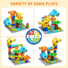 burgkidz Marble Runs STEM learning through cause-and-effect play