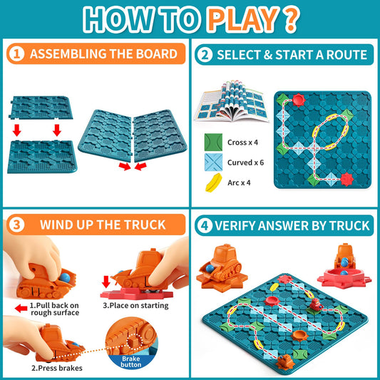 burgkidz pull-back cars action highlights battery-free speed and marble-delivery play possibilities