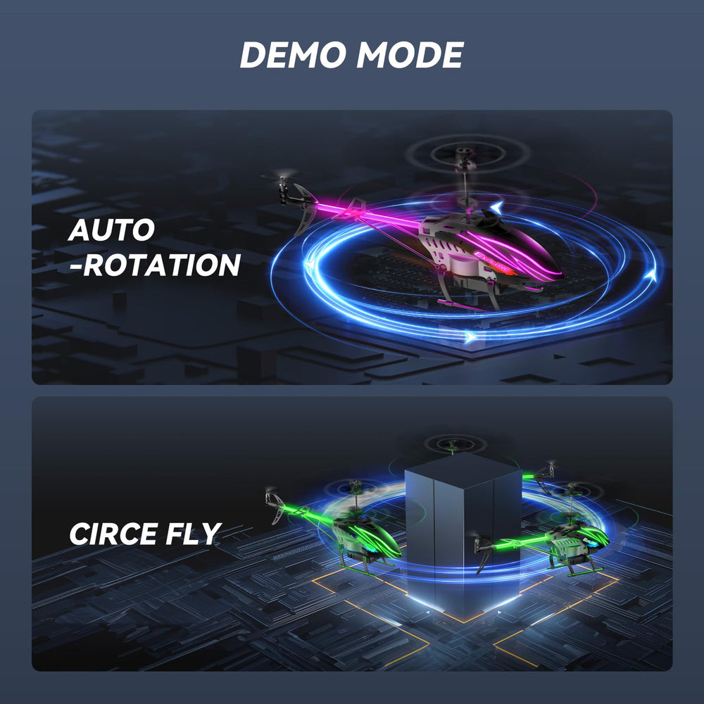 BUSSGO RC helicopter durable PVC body protects against bumps