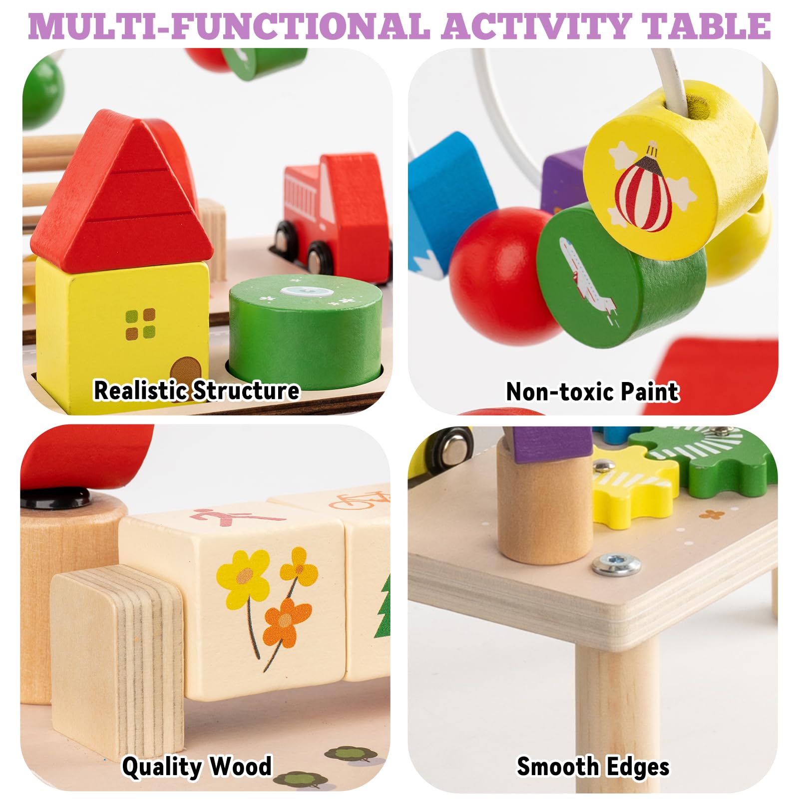Busy Edition activity table traffic signs supports early shape and color recognition.