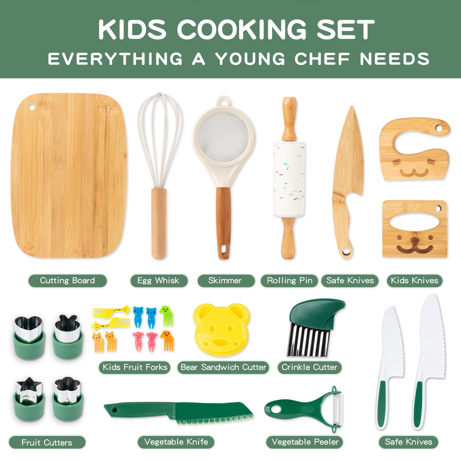 Busy Edition kids knife set—safe blades for beginner cooks.
