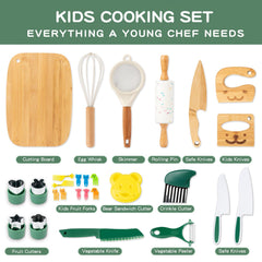 Busy Edition kids knife set—safe blades for beginner cooks.