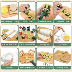 Busy Edition rolling pin—child-sized tool for playful baking sessions.
