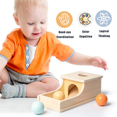 Busy edition safety wooden toy with burr-free edges