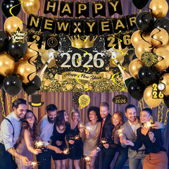 Butiomom 2026 Happy New Year banner as a festive focal point.
