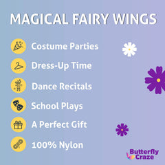 Butterfly Craze wings ideal for a kid’s dress-up corner