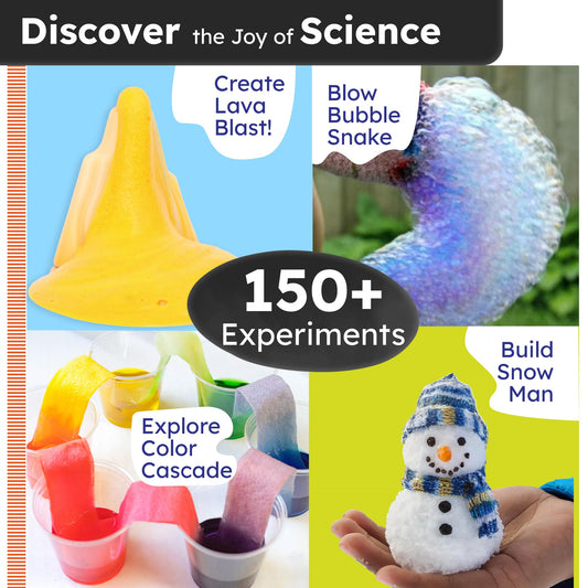 Butterfly EduFields chemistry set with colorful reactions for safe at-home experiments.