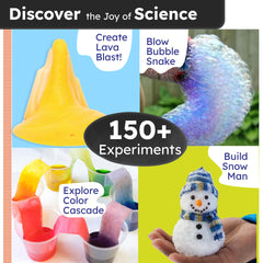 Butterfly EduFields chemistry set with colorful reactions for safe at-home experiments.