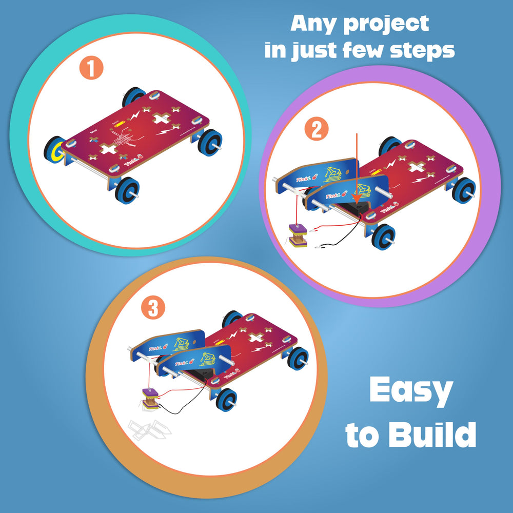 Butterfly EduFields DC motor assembly demonstrates motion powered by electricity
