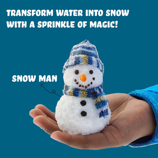 Butterfly EduFields Snow Magic water activation creates instant colorful snow for experiments.