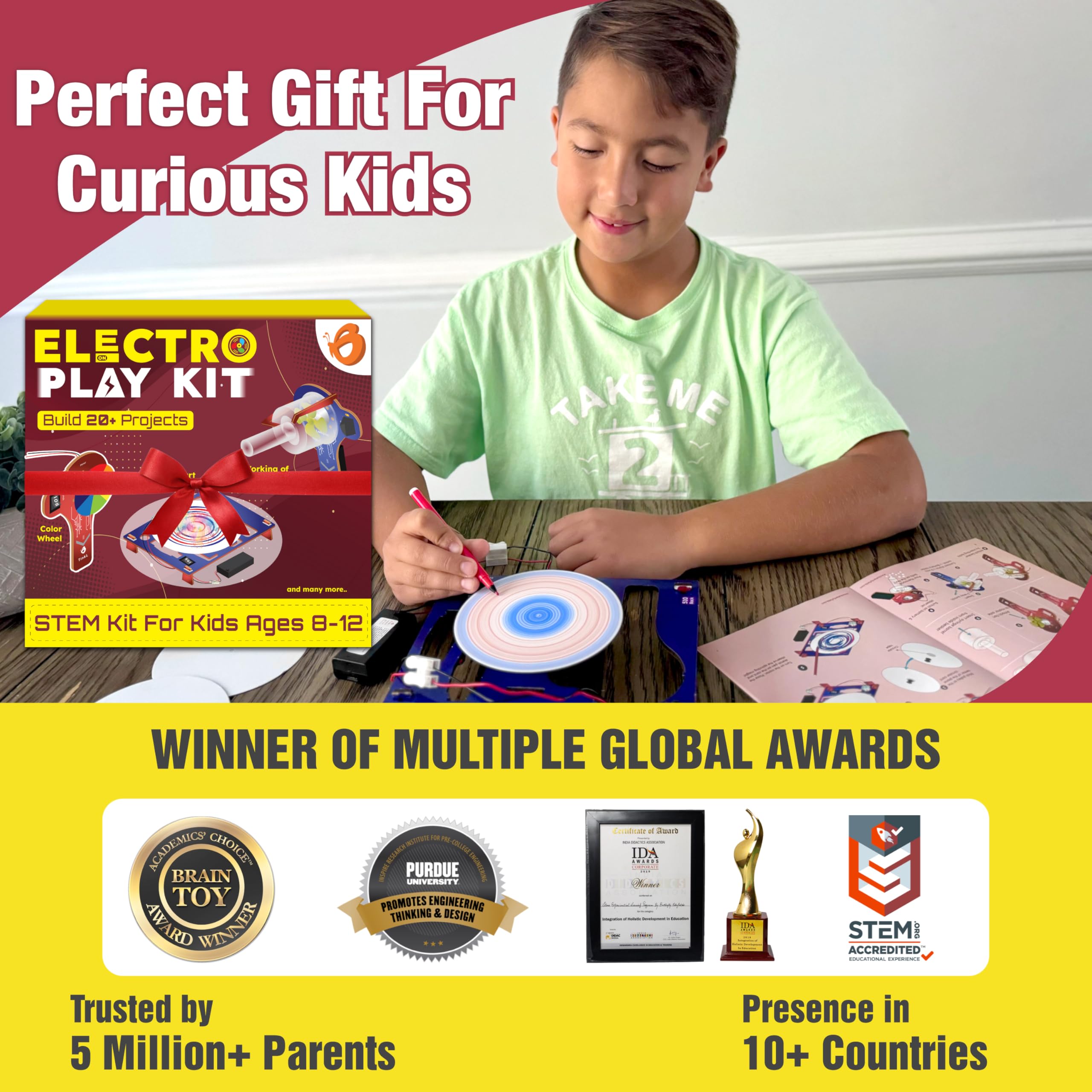 Butterfly EduFields classroom setup illustrating group STEM learning