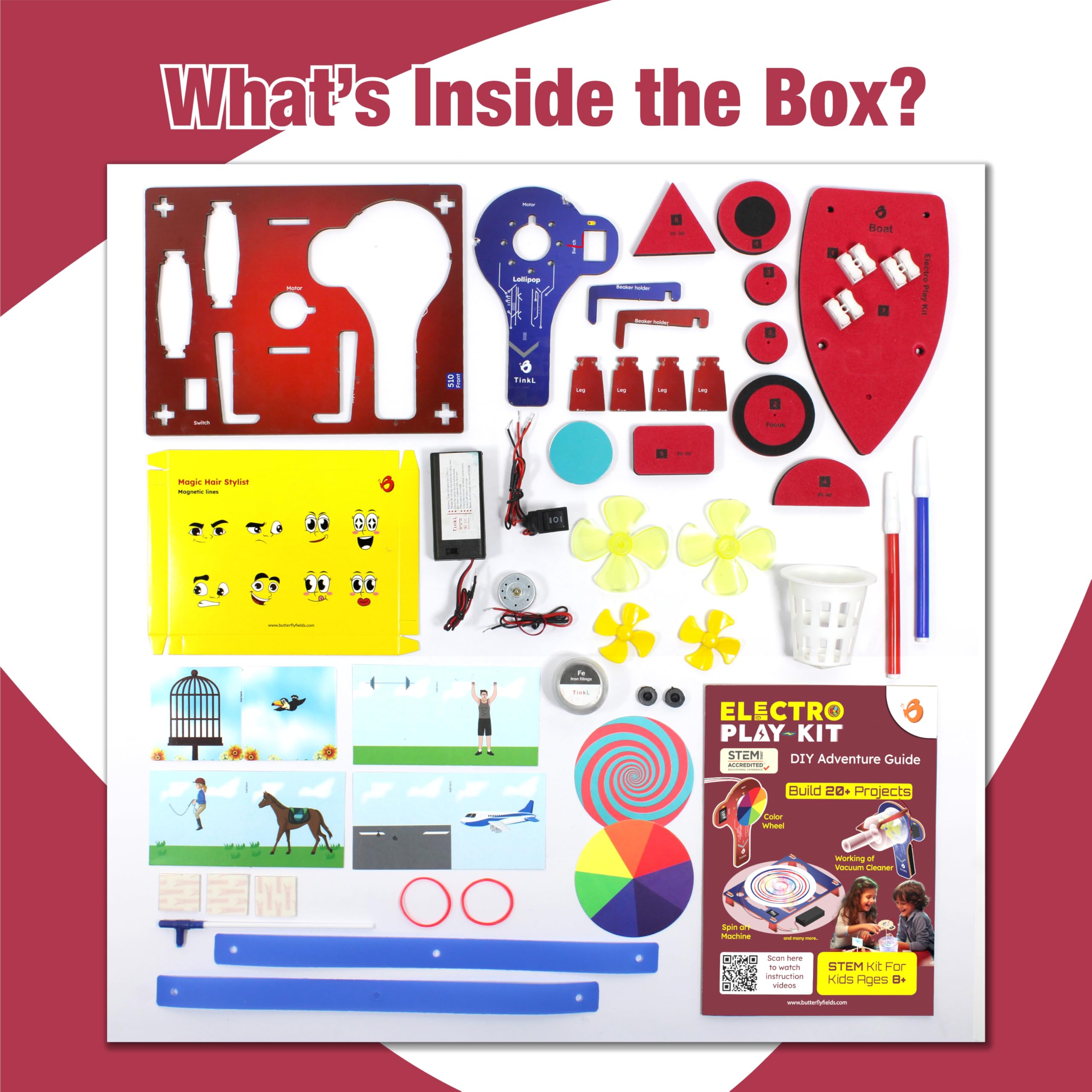 Butterfly EduFields gift-pack image highlighting a thoughtful STEM present