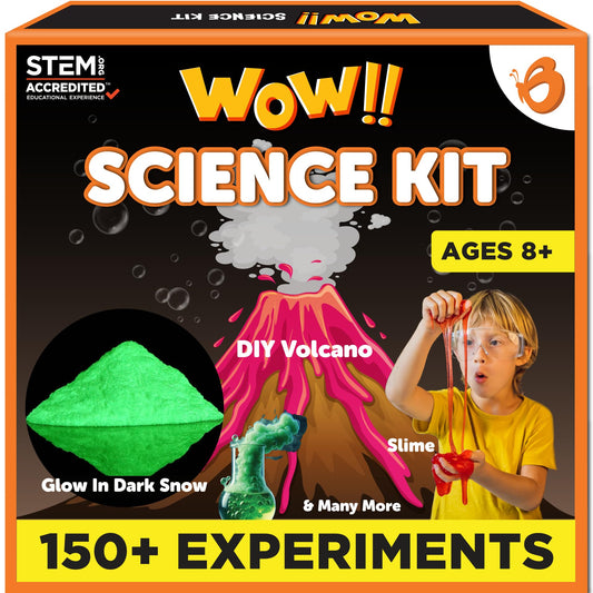 Butterfly EduFields volcano science kit erupting demo for engaging hands-on learning.