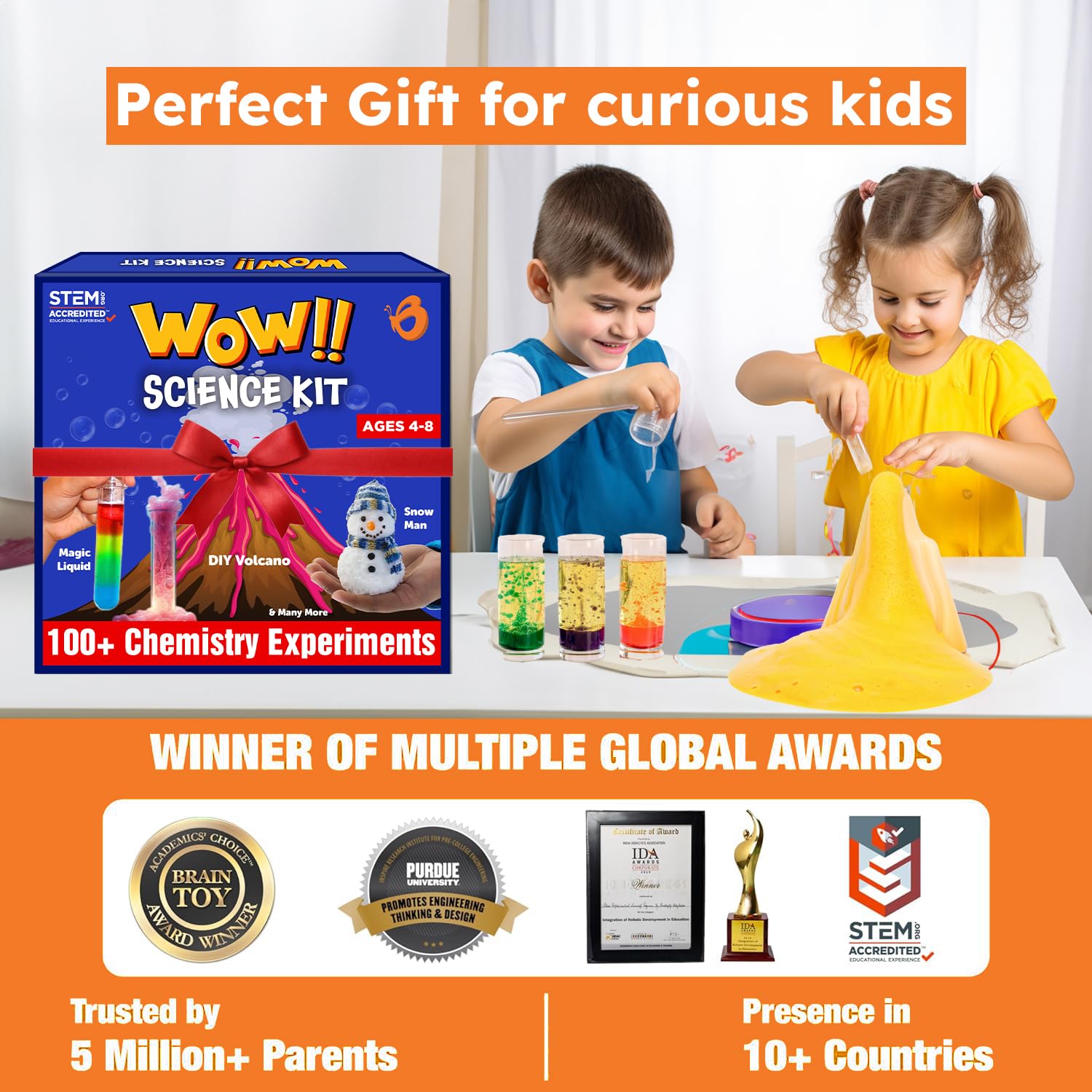 Butterfly EduFields Wow Science Kit: high-quality, safe materials for kids