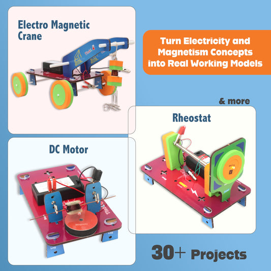 Butterfly EduFields yoga-magnet setup demonstrates magnetic interactions for curious kids