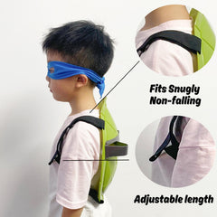 BUUFAN turtle shell costume weapons and darts for action-packed fun