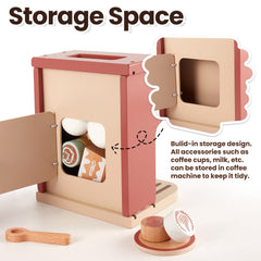 BUYGER milk carton and coffee blocks included for colorful flavor options
