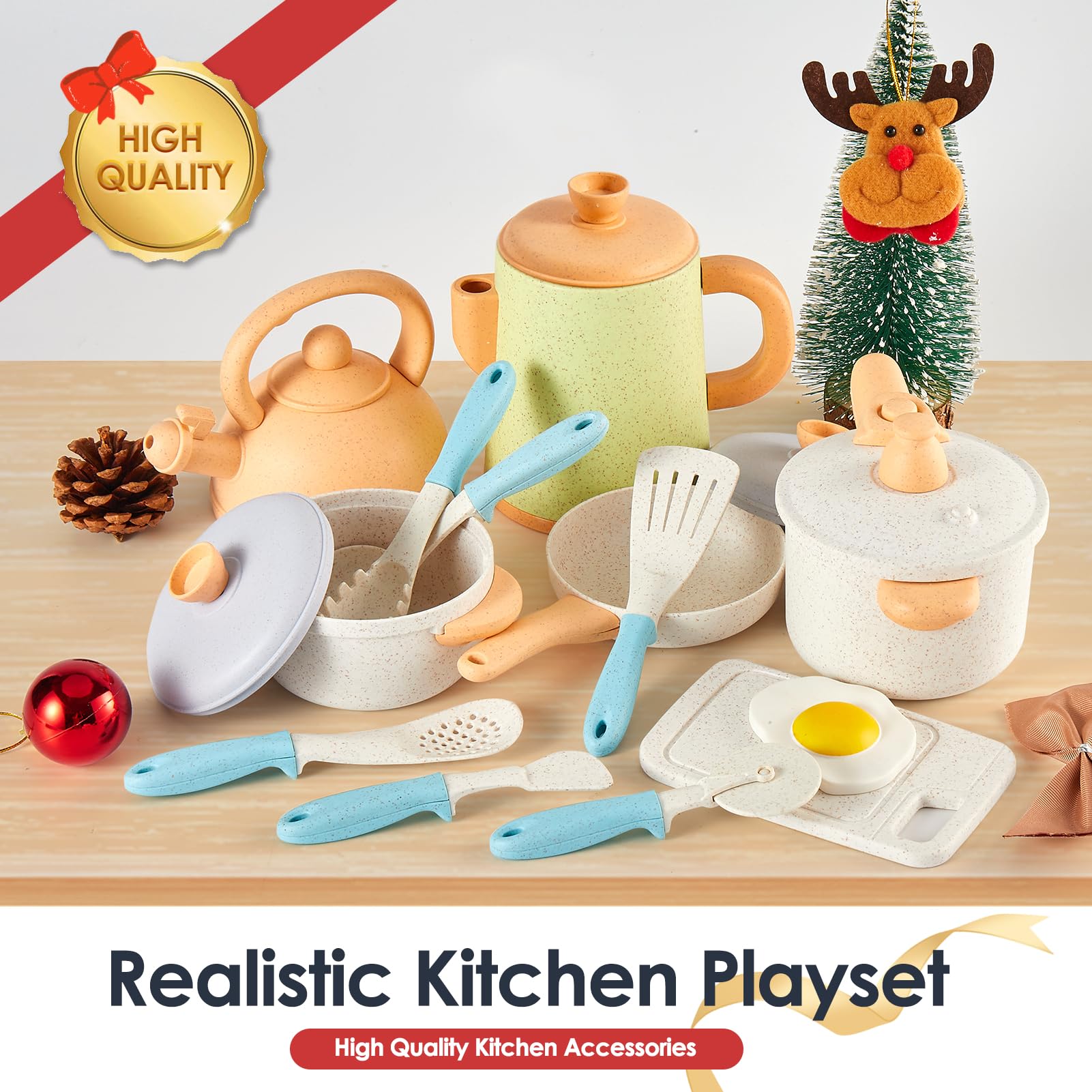 Buyger play egg adds realistic detail for recipe scenarios.
