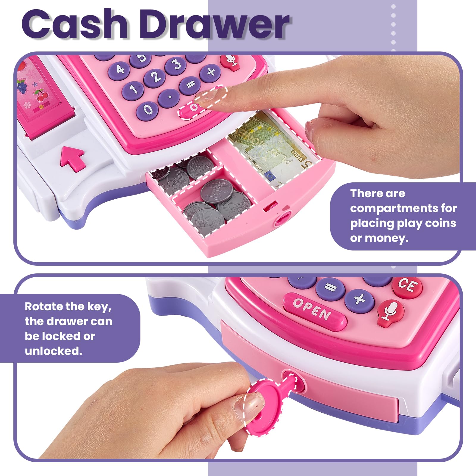 Buyger microphone for speaking practice during role play