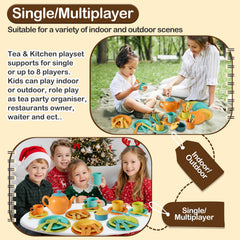 Buyger stackable dishes for easy storage and quick cleanup