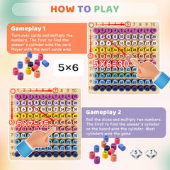 BUZIFU colorful number tiles support early math skill development.