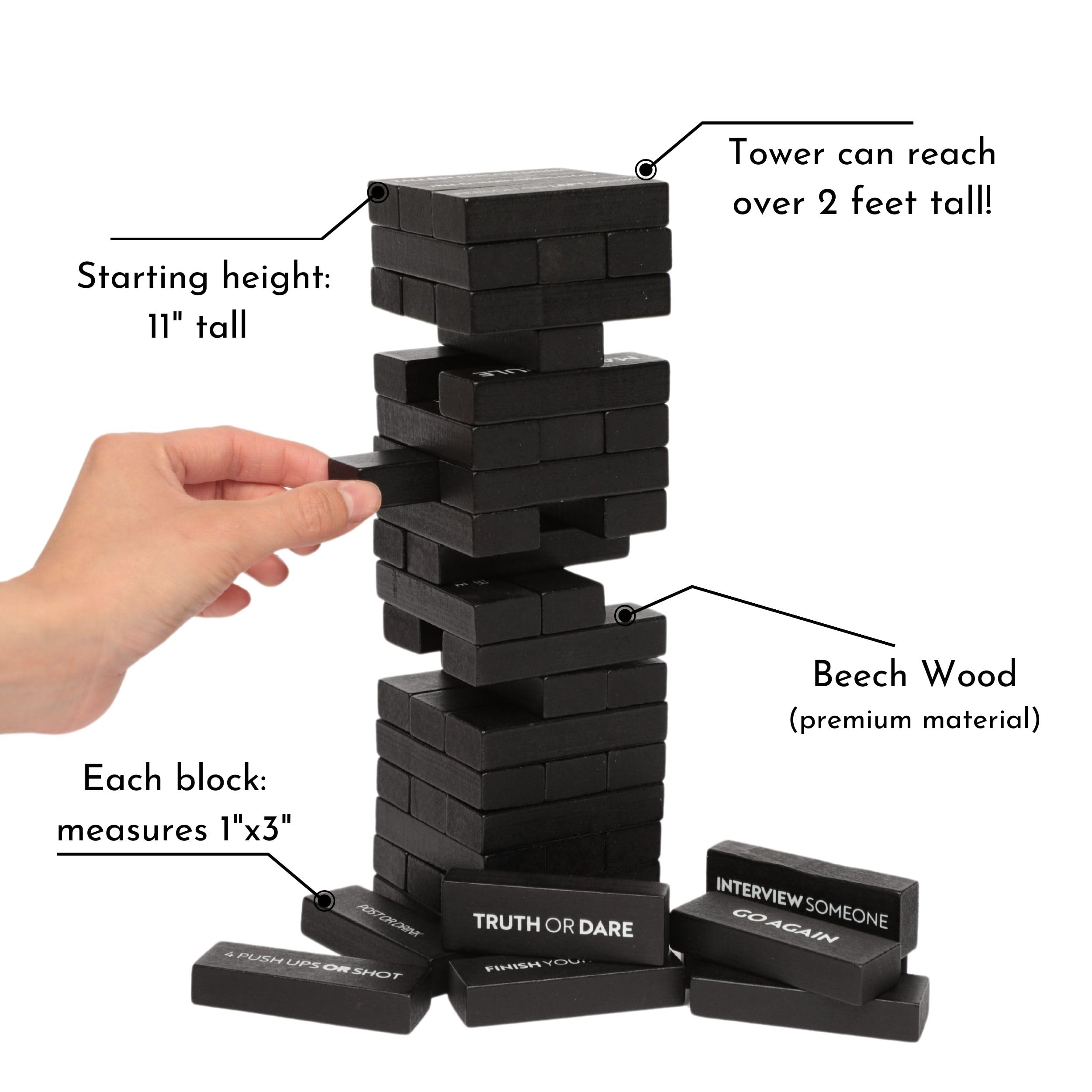 Buzzed Blocks portable-box makes it easy to bring the game to events.