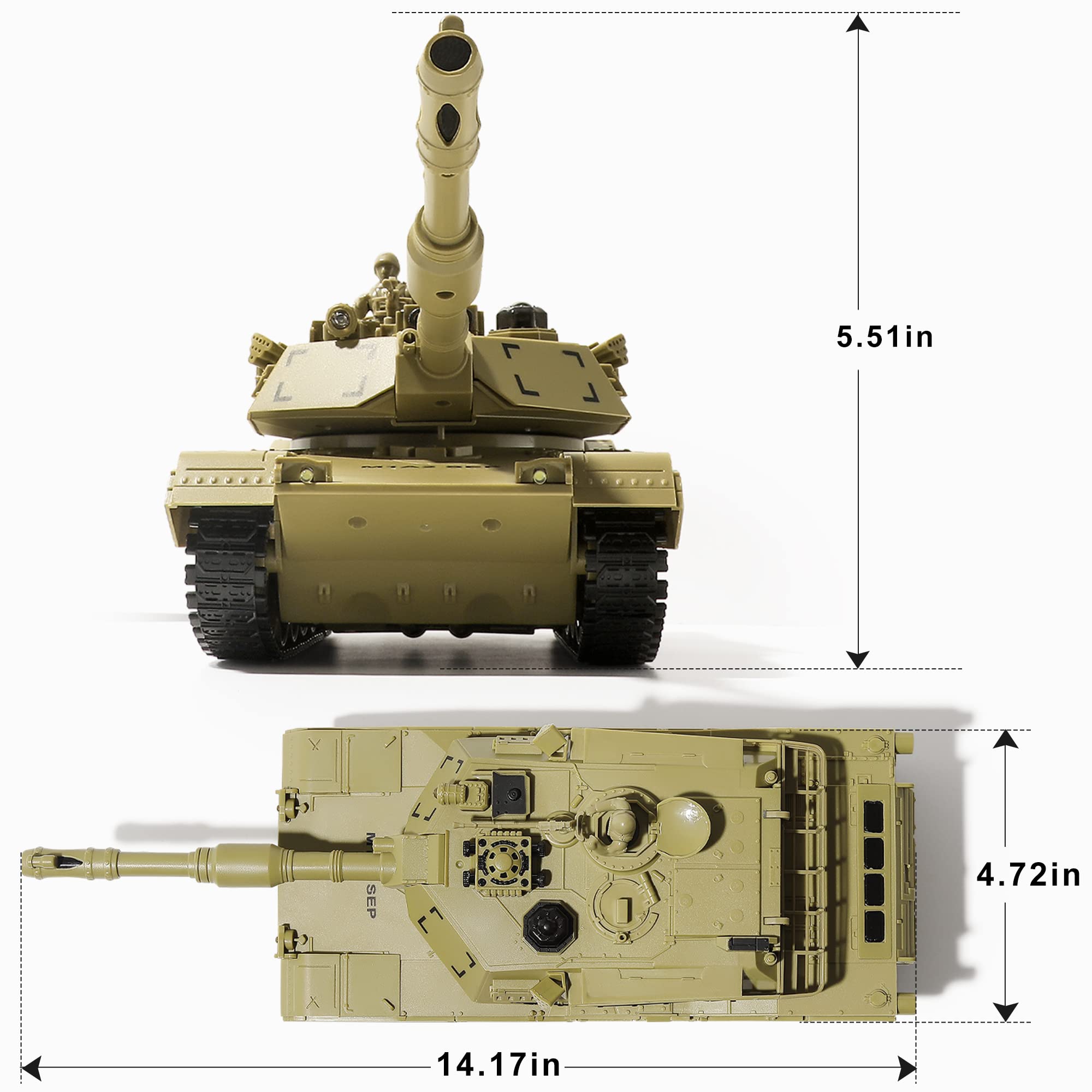 Bvrorere M1A2 Abrams gift-ready packaging signals a great gift option.