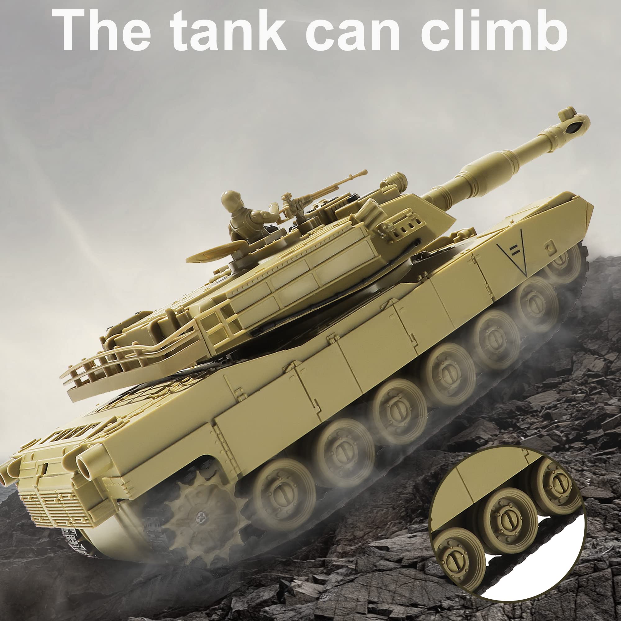 Bvrorere M1A2 Abrams soldiers included image presents ready-to-play squad.