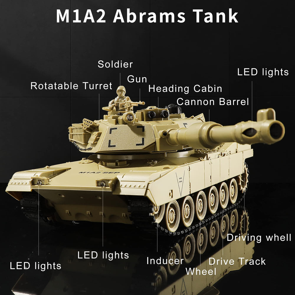 Bvrorere M1A2 Abrams turret rotation highlights precise control during battles.