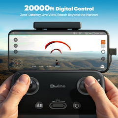 Bwine F7MINI GPS smart shots for tracking and orbit modes