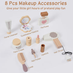 BXKX pretend makeup accessories set adds realistic play items for creative role play